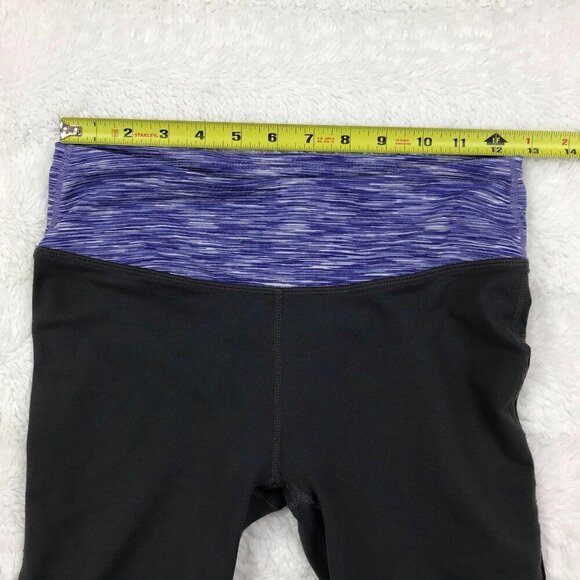 Fabletics Rio Run Crop Leggings XS Zip Pocket - Picture 5 of 6